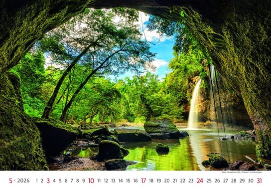 National Parks 2026 - nástěnný kalendář
