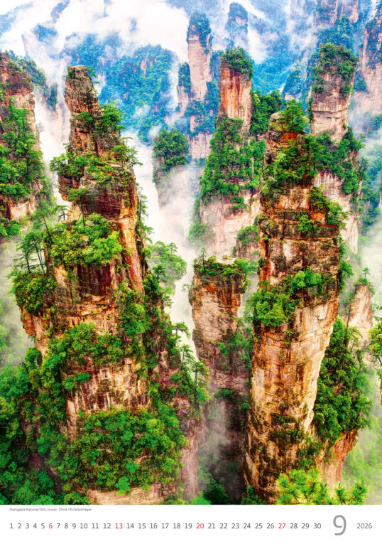 Nature Emotions 2026 - nástěnný kalendář