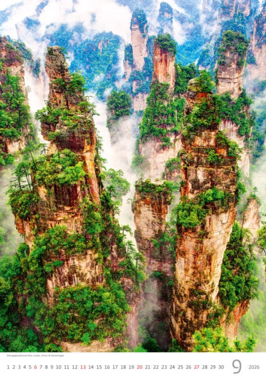 Nature Emotions 2026 - nástěnný kalendář