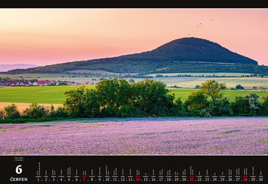 Panorama Česká republika 2026 - nástěnný kalendář