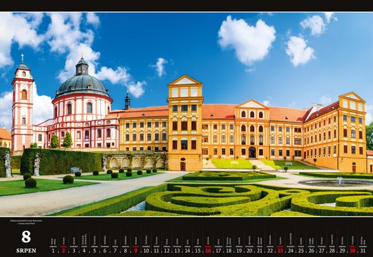Panorama Česká republika 2026 - nástěnný kalendář