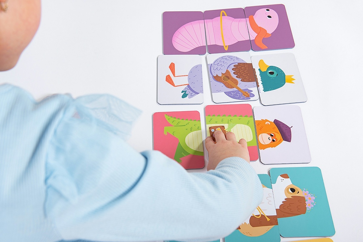 Grooosses Mix-Match-Spiel Lustige Tiere