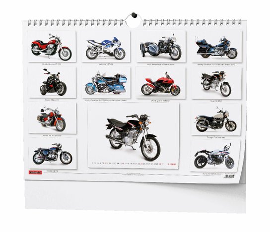 Motorbike 2026 - nástěnný kalendář
