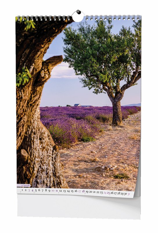 Provence 2026 - nástěnný kalendář