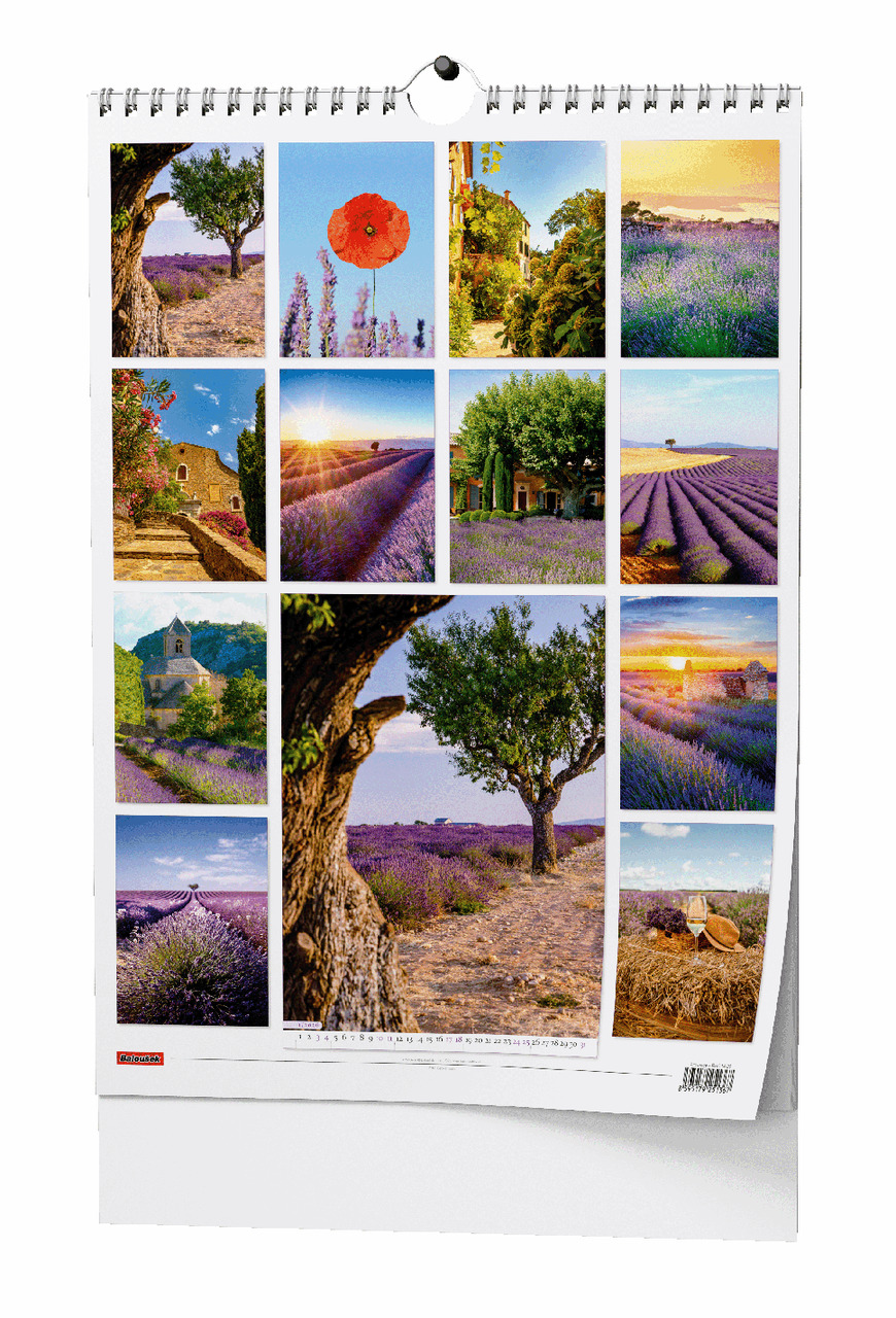 Provence 2026 - nástěnný kalendář