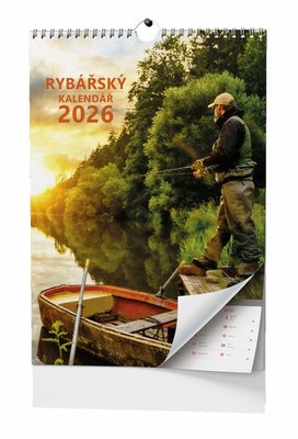 Rybářský kalendář 2026 - nástěnný kalendář