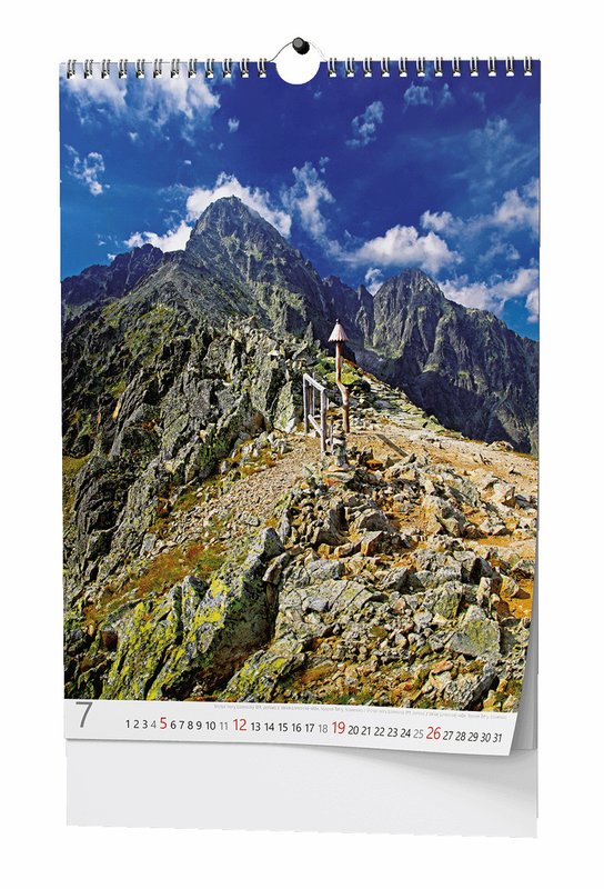 Tatry 2026 - nástěnný kalendář