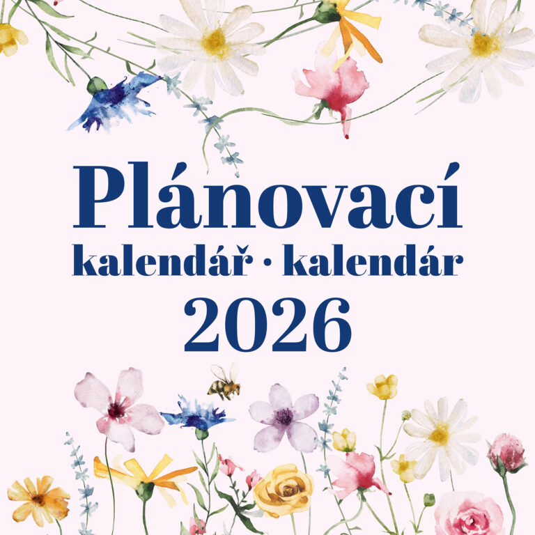 Plánovací kalendář 2026 - nástěnný kalendář