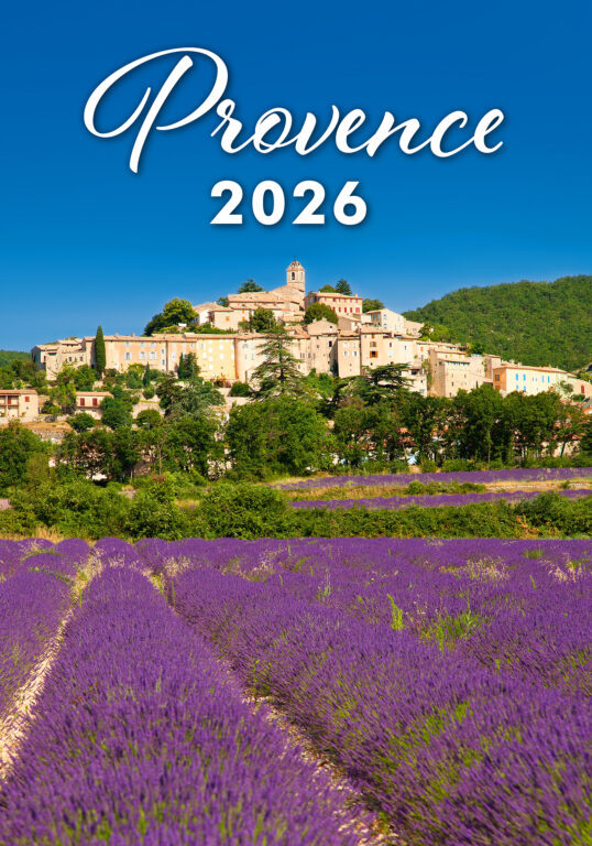 Provence 2026 - nástěnný kalendář