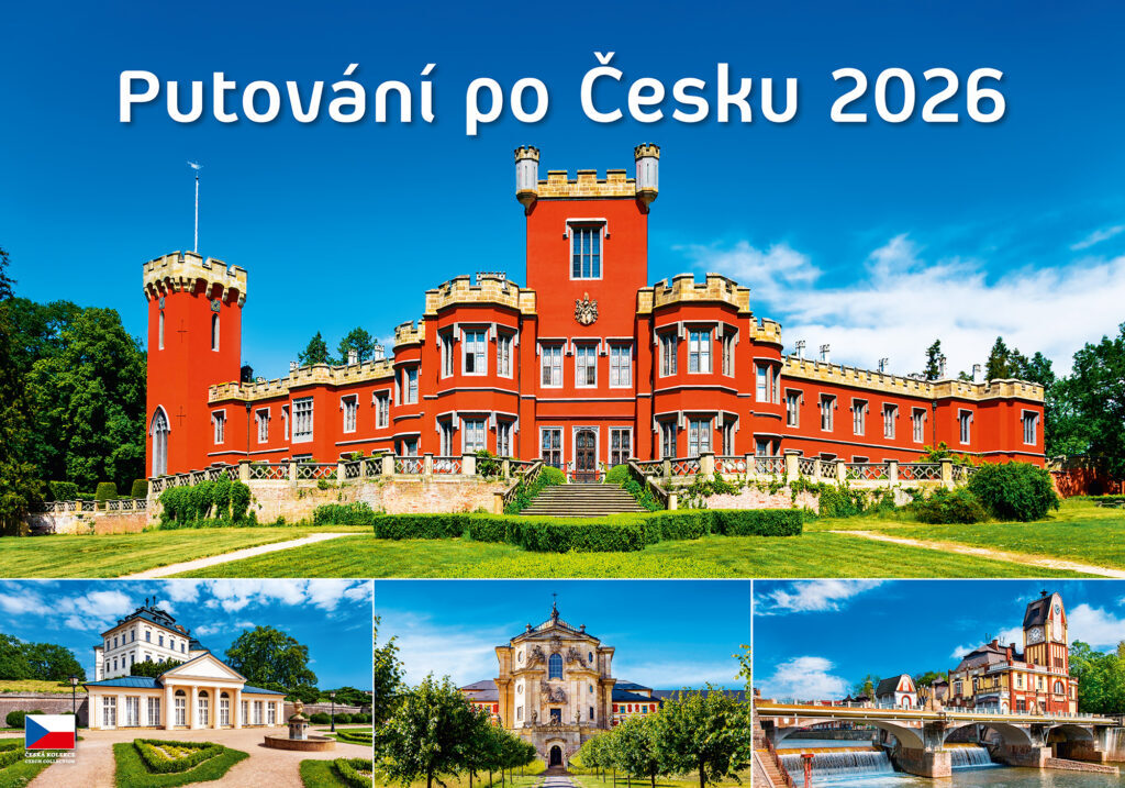 Putování po Česku 2026 - nástěnný kalendář
