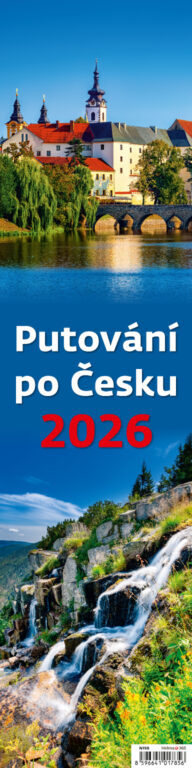 Putování po Česku vázanka 2026 - nástěnný kalendář