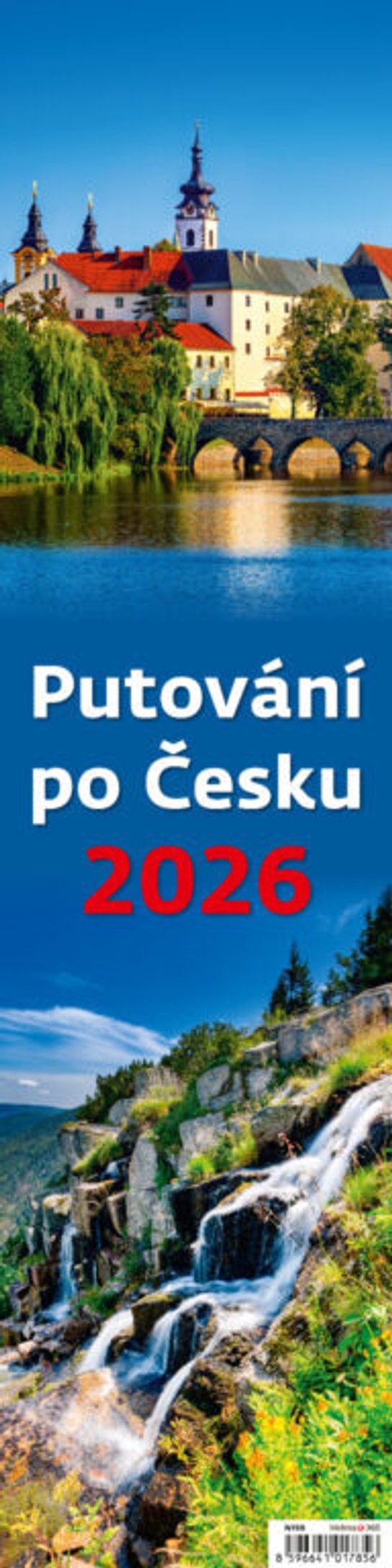 Putování po Česku vázanka 2026 - nástěnný kalendář