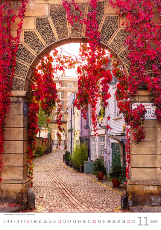 Romantic Corners 2026 - nástěnný kalendář