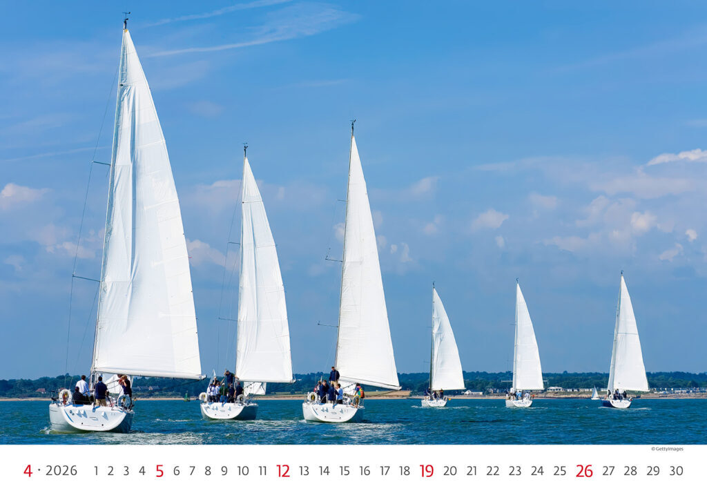 Sailing 2026 - nástěnný kaledář