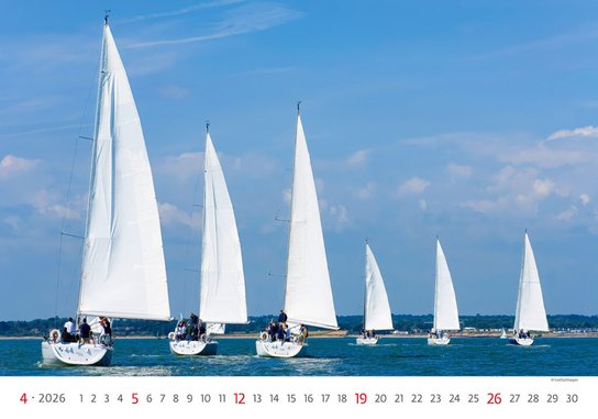 Sailing 2026 - nástěnný kaledář