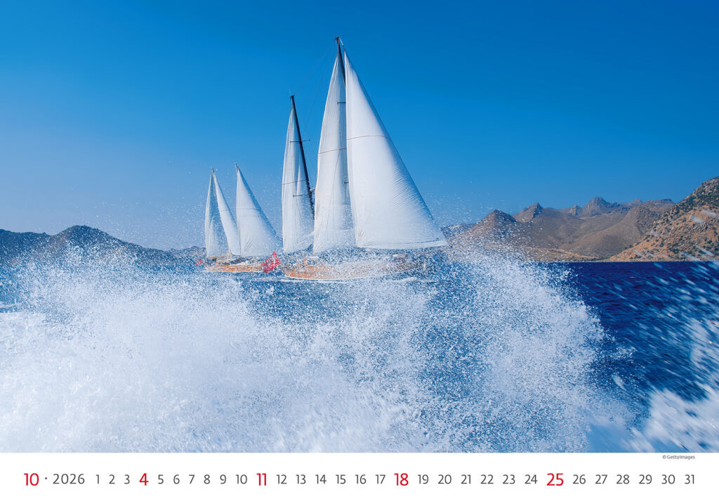 Sailing 2026 - nástěnný kaledář