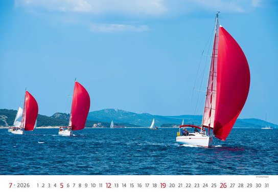 Sailing 2026 - nástěnný kaledář