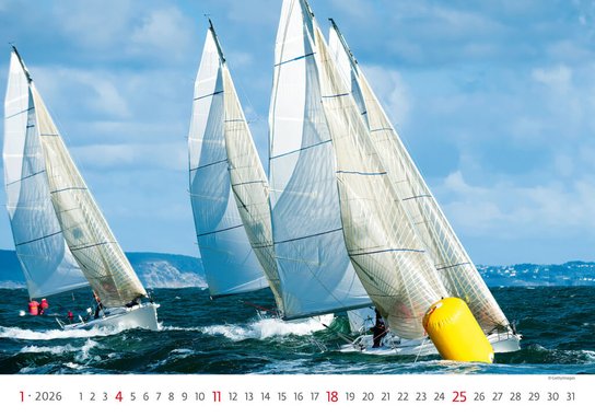 Sailing 2026 - nástěnný kaledář