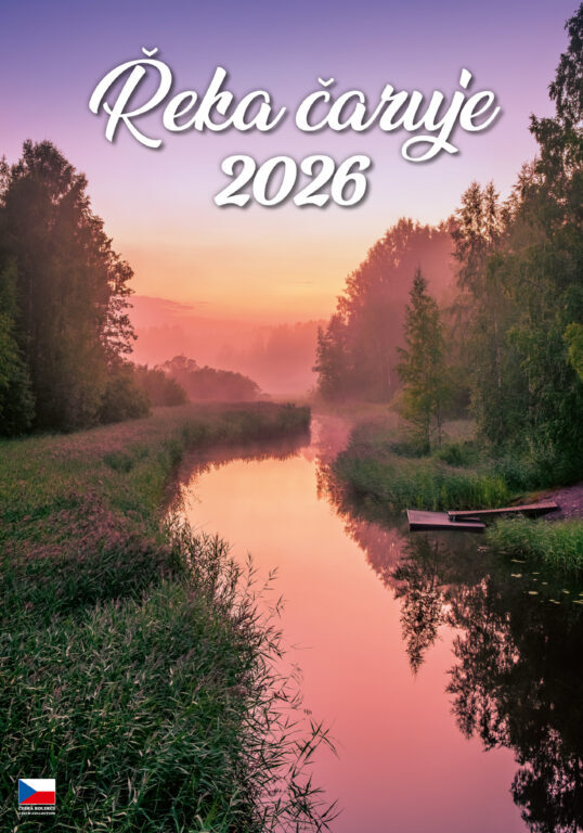 Řeka čaruje 2026 - nástěnný kalendář