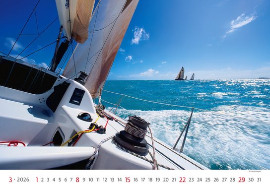 Sailing 2026 - nástěnný kaledář
