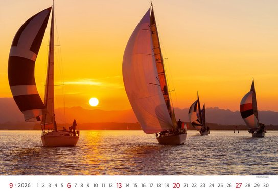 Sailing 2026 - nástěnný kaledář