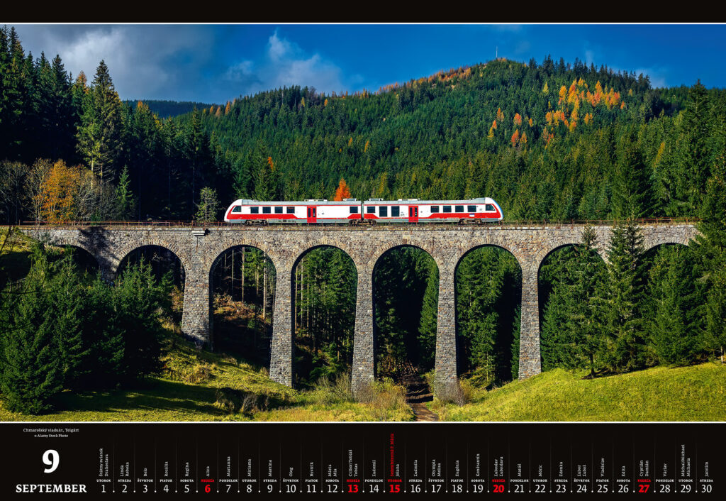 Slovakia Panorama 2026 - nástěnný kalendář