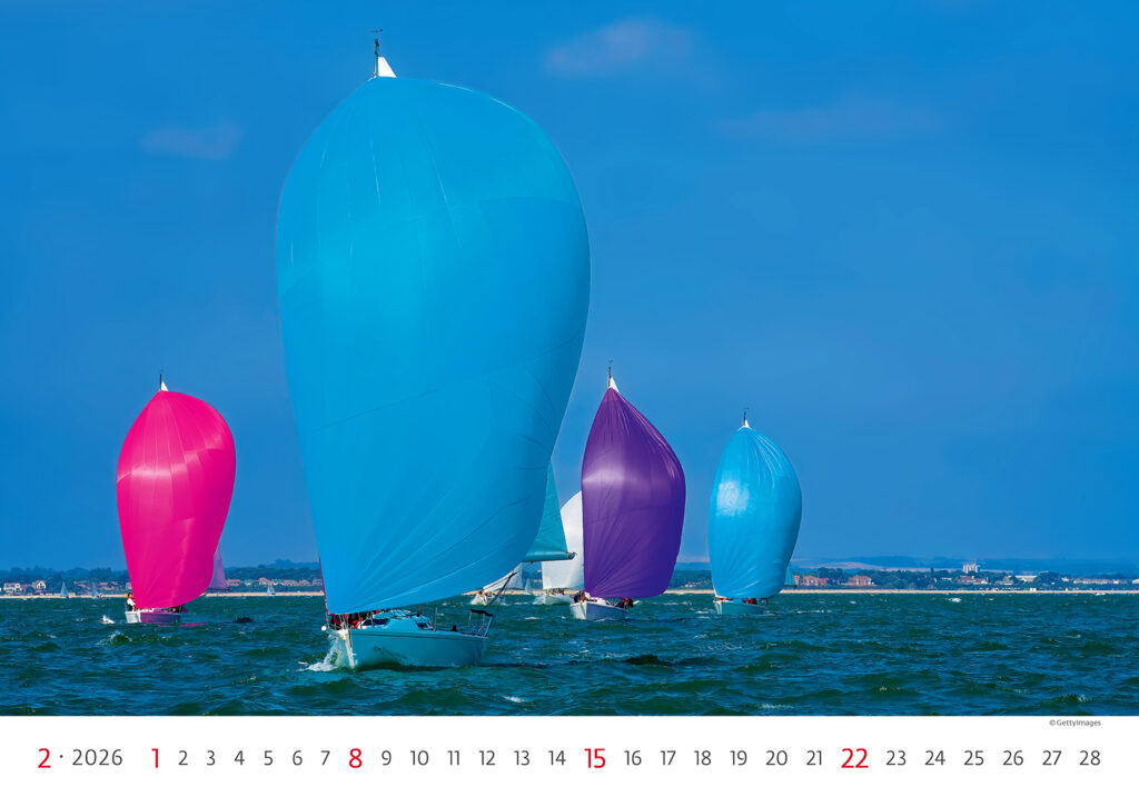 Sailing 2026 - nástěnný kaledář