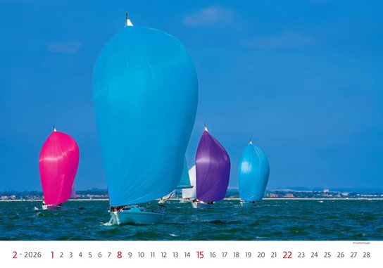 Sailing 2026 - nástěnný kaledář