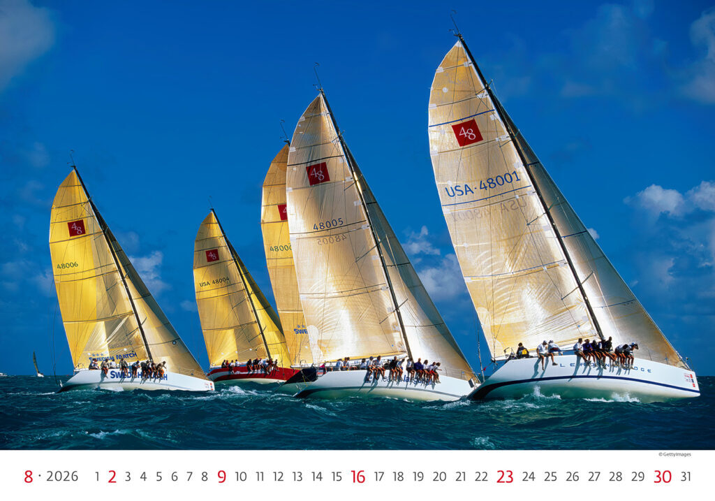 Sailing 2026 - nástěnný kaledář