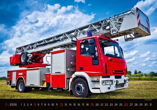 Trucks 2026 - nástěnný kalendář