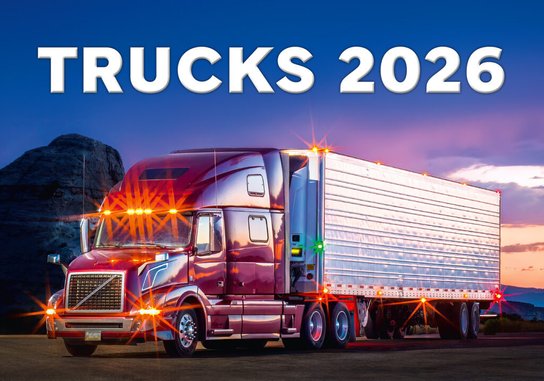 Trucks 2026 - nástěnný kalendář