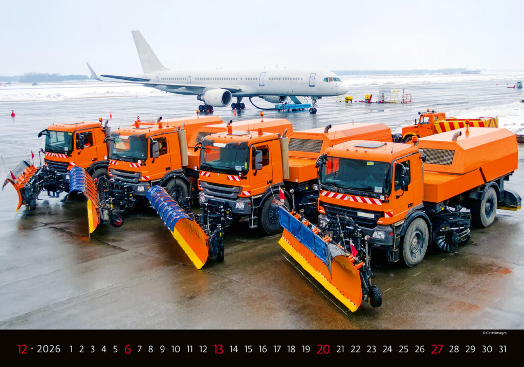 Trucks 2026 - nástěnný kalendář
