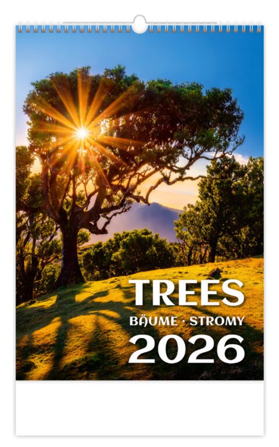 Stromy 2026 - nástěnný kalendář