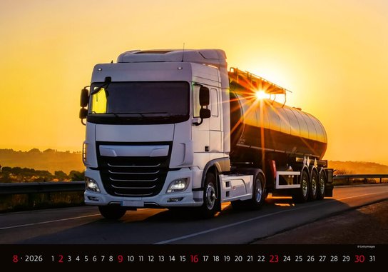 Trucks 2026 - nástěnný kalendář