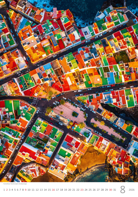 World from Above 2026 - nástěnný kalendář