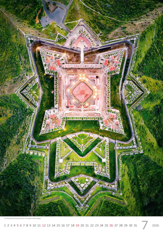 World from Above 2026 - nástěnný kalendář