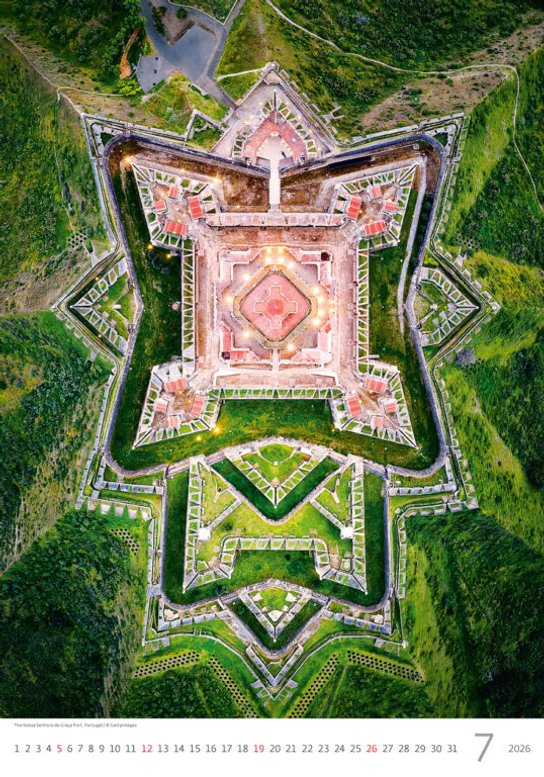 World from Above 2026 - nástěnný kalendář