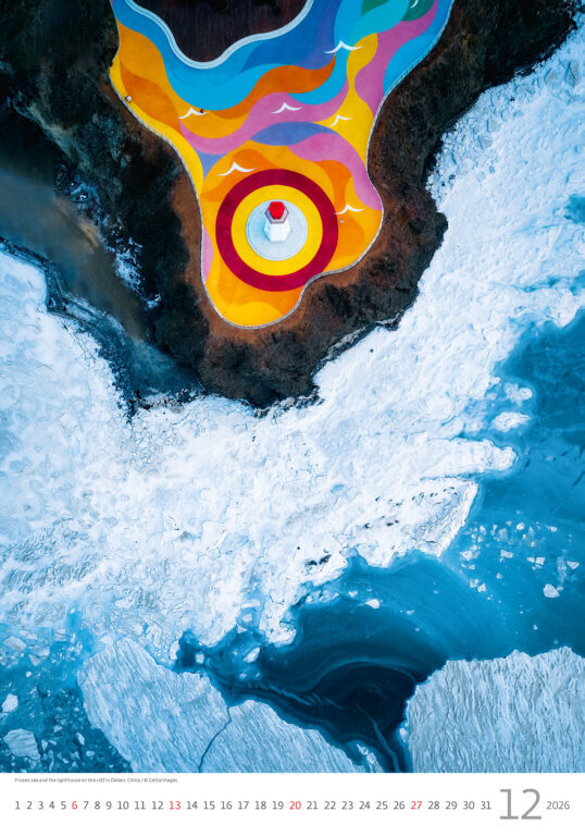 World from Above 2026 - nástěnný kalendář