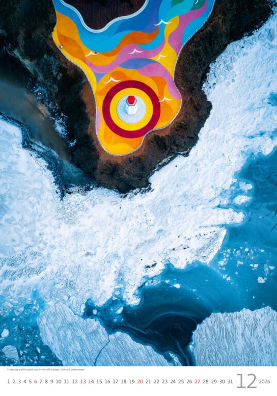 World from Above 2026 - nástěnný kalendář