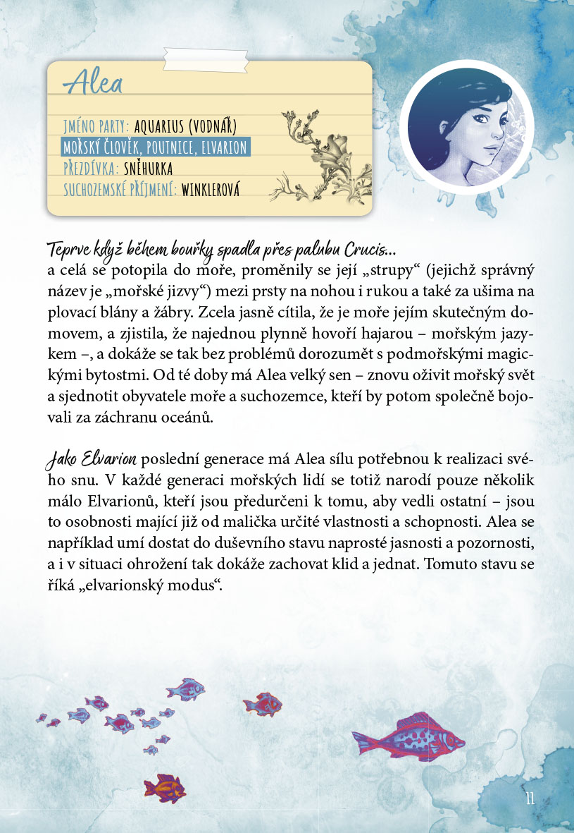 Alea - dívka moře: Kniha pro fanoušky 