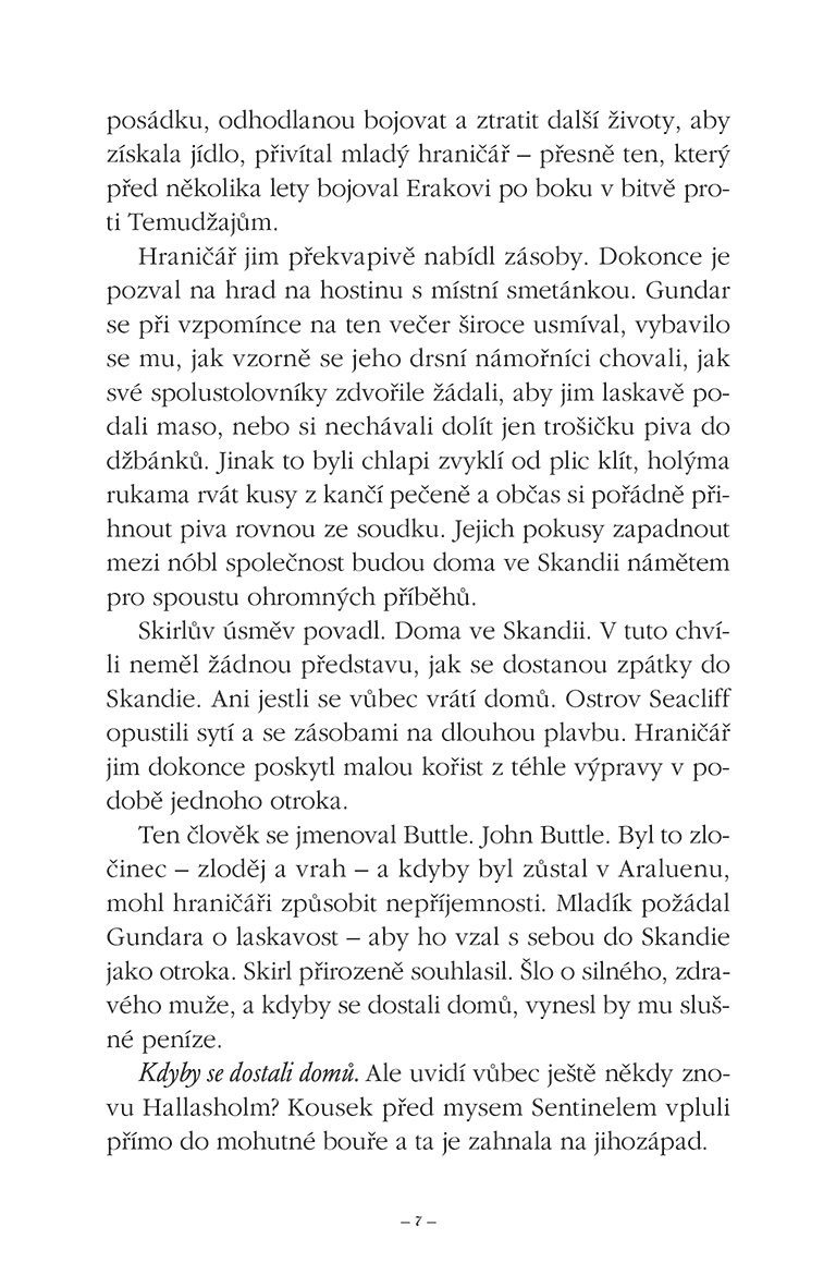 Hraničářův učeň - Kniha sedmá - Obléhání Macindawu