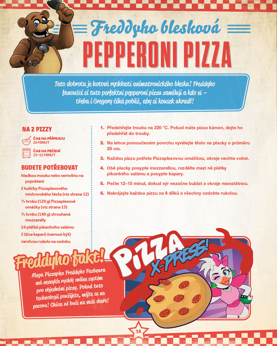 Five Nights at Freddy's: Oficiální kuchařská kniha