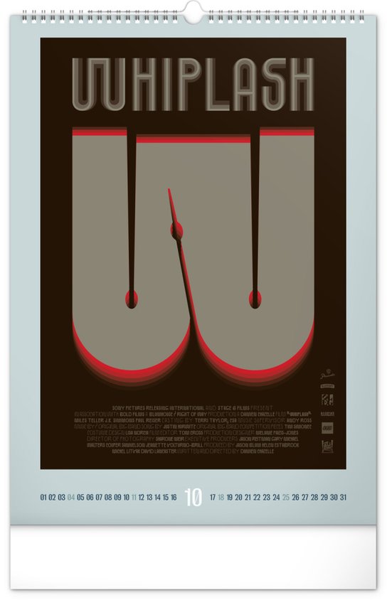 Alternative Movie Posters 2026 - nástěnný kalendář