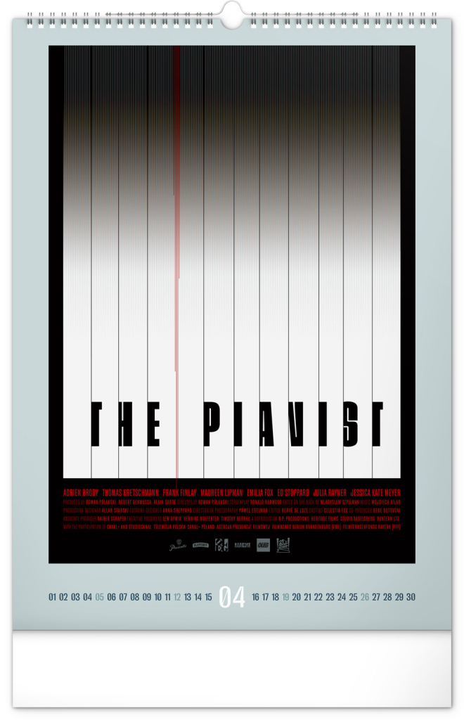 Alternative Movie Posters 2026 - nástěnný kalendář