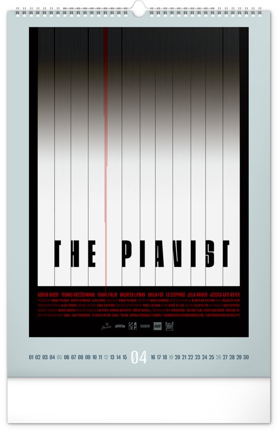 Alternative Movie Posters 2026 - nástěnný kalendář