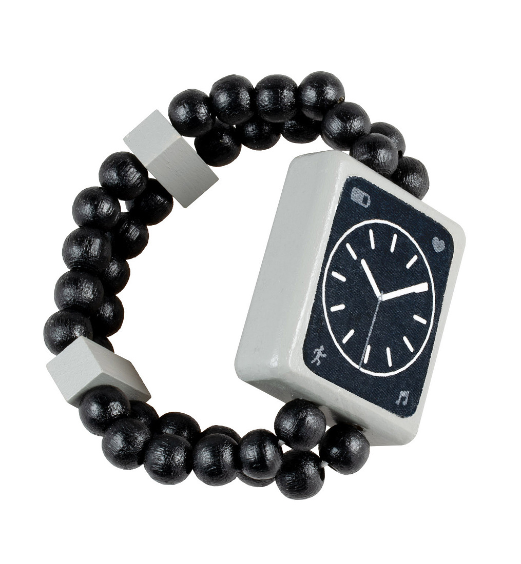 Dřevěné Watch oboustranné černé