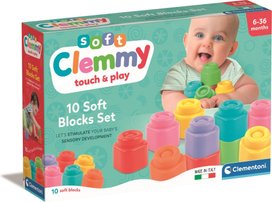 Soft Clemmy Sada 10 měkkých kostek