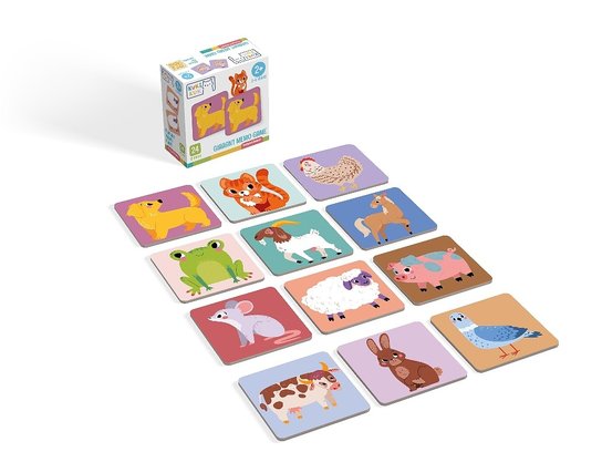 Giaaant Memo Game Backyard animals