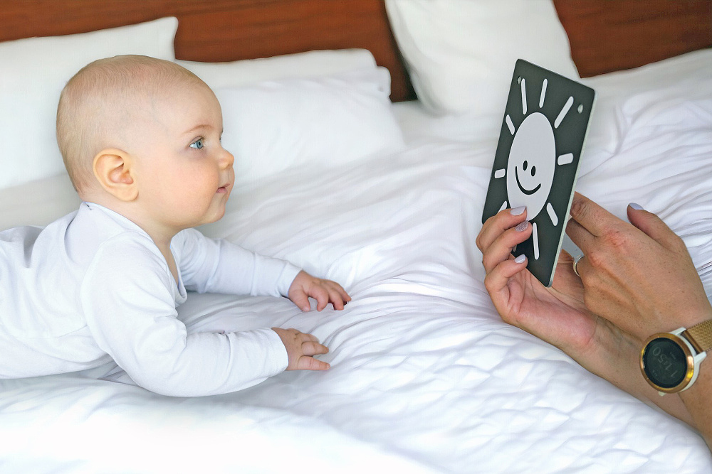 Giaaant Contrast Cards For babies