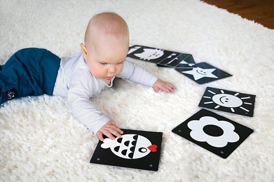 Giaaant Contrast Cards For babies